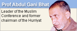 Prof Abdul Gani Bhat