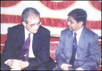 With Nobel Prize winner Amartya Sen