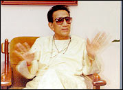 Shiv Sena chief Bal Thackeray