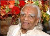 B K S Iyengar. Photograph: Paresh Gandhi