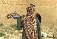 Mullah Anas at a remote village of Andore district in Ghazni province. Photograph courtesy Hamid Mir