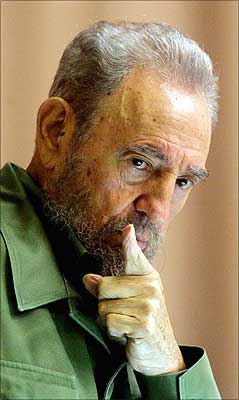 Cuban President Fidel castro