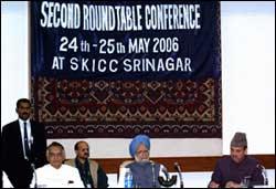 PM Singh at the conference