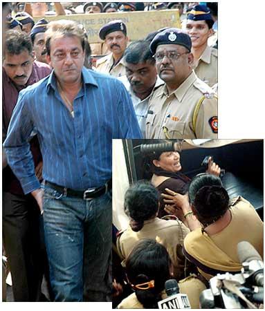 Sanjay Dutt arrives at the TAFDA court.