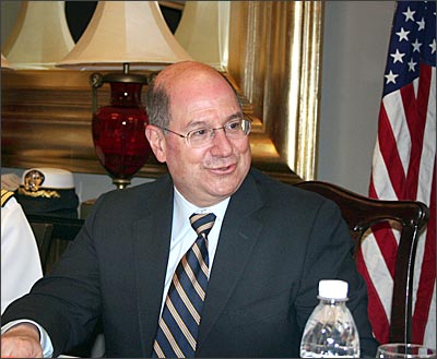 United States Secretary of Navy Donald C Winter