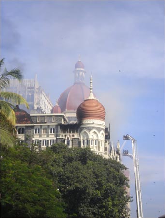 Fire at Taj Hotel, Mumbai
