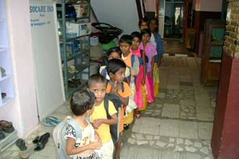 There are 136 children at Socare