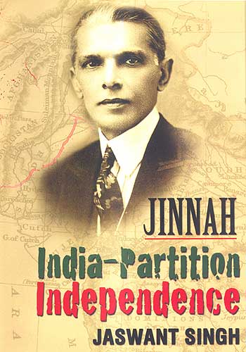 The cover of Jaswant Singh's biography 'Jinnah: India-Partition-Independence.'