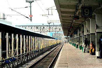 A deserted station in Hyderabad