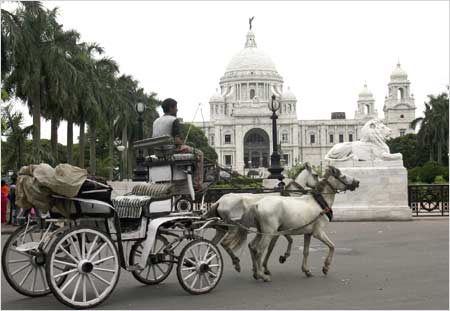 The Victoria Memorial in Kolkata