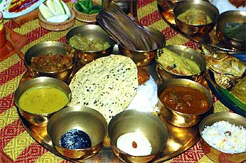 An Indian platter