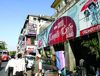 The Leopold Cafe and Bar in Colaba.