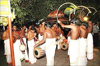 The season of celebration in Sabarimala