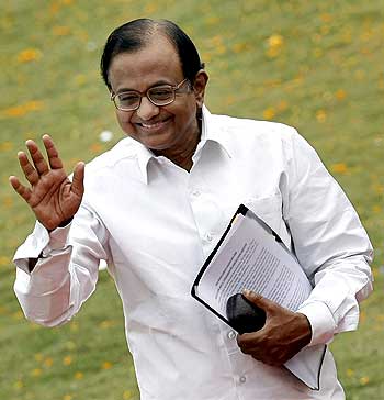Home Minister P Chidambaram at the NSG function