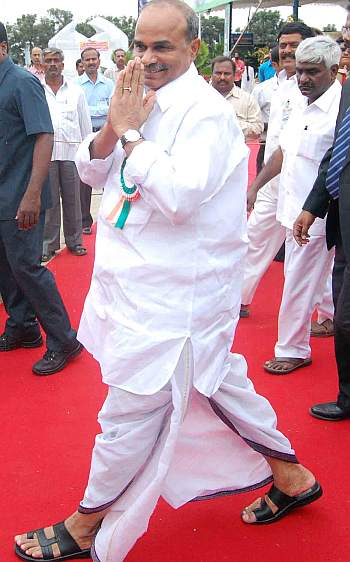 Andhra Pradesh Chief Minister YS Rajasekhara Reddy