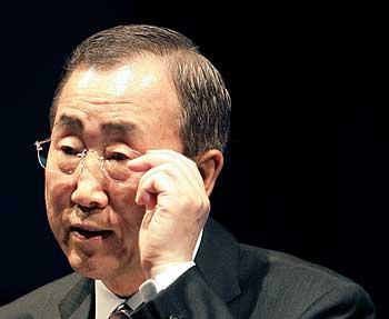 United Nations Secretary General Ban Ki-moon