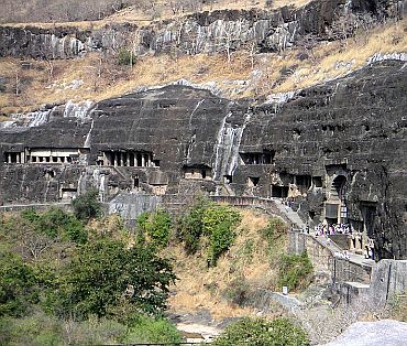 The Ajanta caves