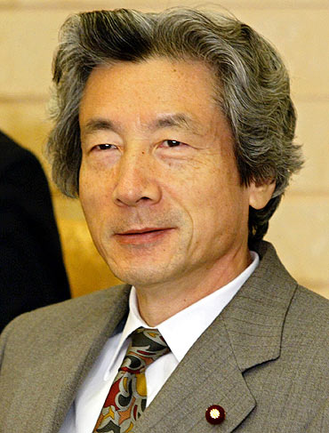 politician hottest male who rediff koizumi junichiro
