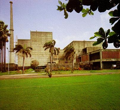 The atomic power plant in Tarapur