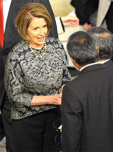 Speaker of the US House of Representatives Nancy Pelosi