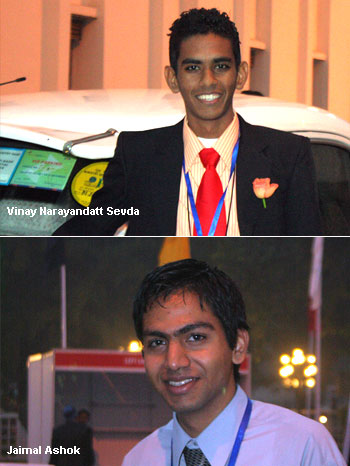 Vinay Sevda (top) and Jaimal Ashok