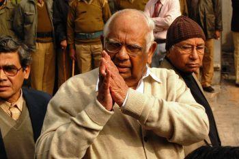 Former Lok Sabha speaker Somnath Chatterjee