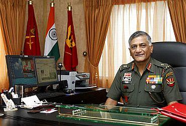 Army chief Gen V K Singh