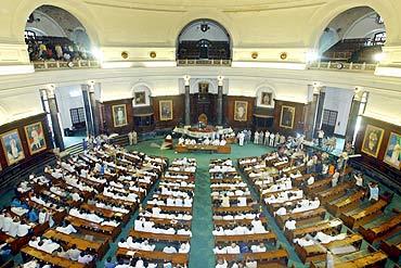 The Central Hall of Parliament.