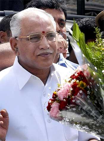 Former Karnataka chief minister B S Yeddyurappa