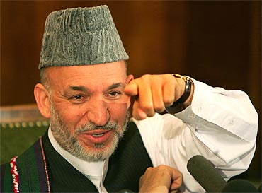 Afghanistan President Hamid Karzai