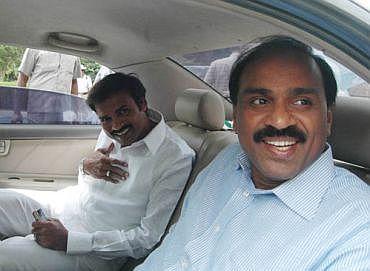 Karunakara Reddy and Janardhana Reddy