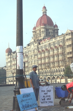 The Taj Hotel, one of the sites of the terror attack
