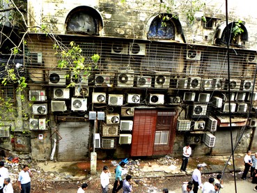 Opera House, a month after the blast