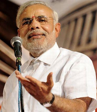 Gujarat Chief Minister Narendra Modi