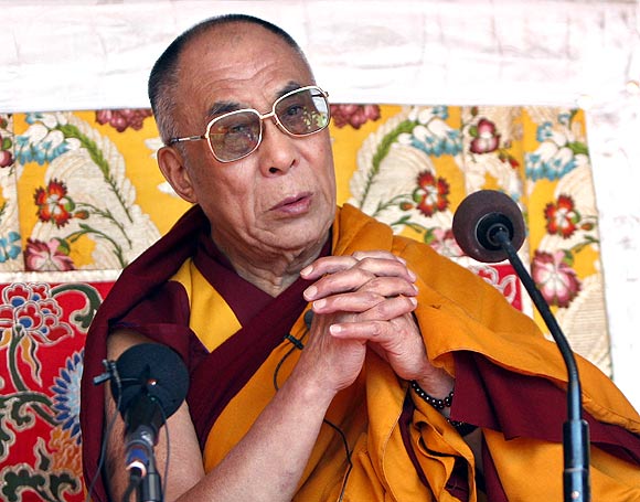 His Holiness, The Dalai Lama, in Tawang, Arunchal Pradesh