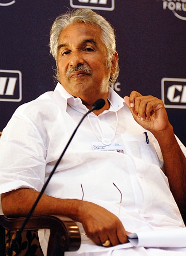 Kerala CM Oommen Chandy