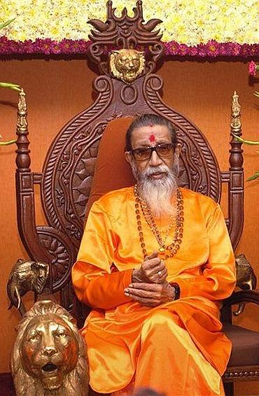 Shiv Sena chief Balasaheb Thackeray