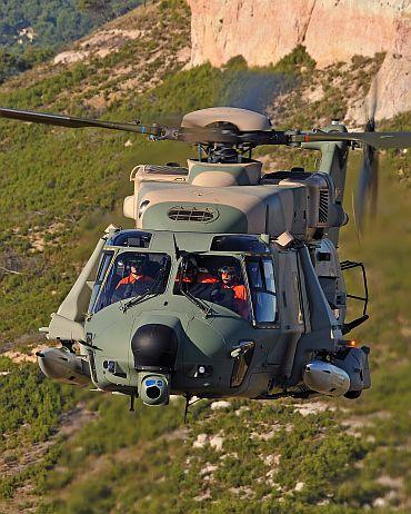 Eurocopter NH 90 is a twin engine, tactical transport and multi-role naval helicopter