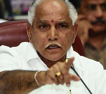 Karnataka CM BS Yeddyurappa