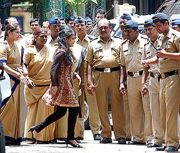Maria Susairaj walks out of Byculla jail