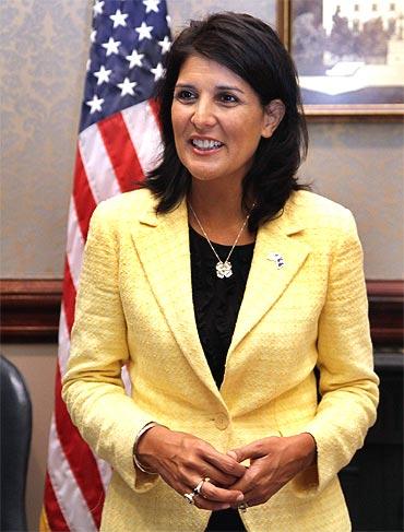 South Carolina Governor Nikki Haley