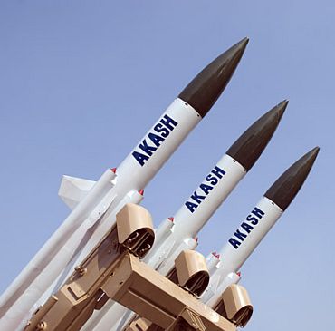 The Akash missile system