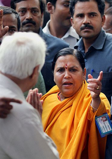 BJP leader Uma Bharti