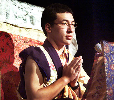Thaye Dorje, sponsored by Shamar Rinpoche, one of the regents of the 16th Karmapa