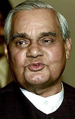 File photo of former Indian prime minister Atal Bihari Vajpayee