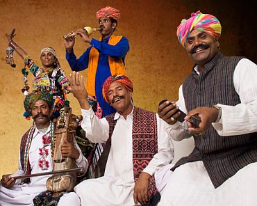 Rajasthani folk singers