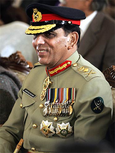 Pakistani army chief General Ashfaq Kayani