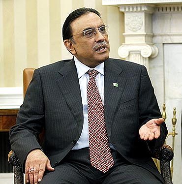 Pakistan President Asif Ali Zardari