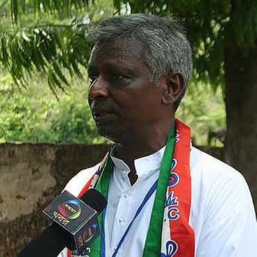 Trinamool candidate Sukumar Hansda