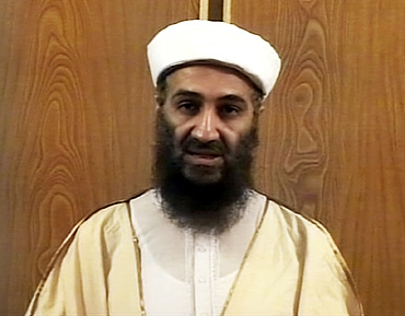 Slain Al Qaeda leader Osama bin Laden is shown in this video frame grab released by the US Pentagon